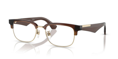 Burberry BE2424D 4116 Eyeglasses 54mm Brown / Clear Demo Lens