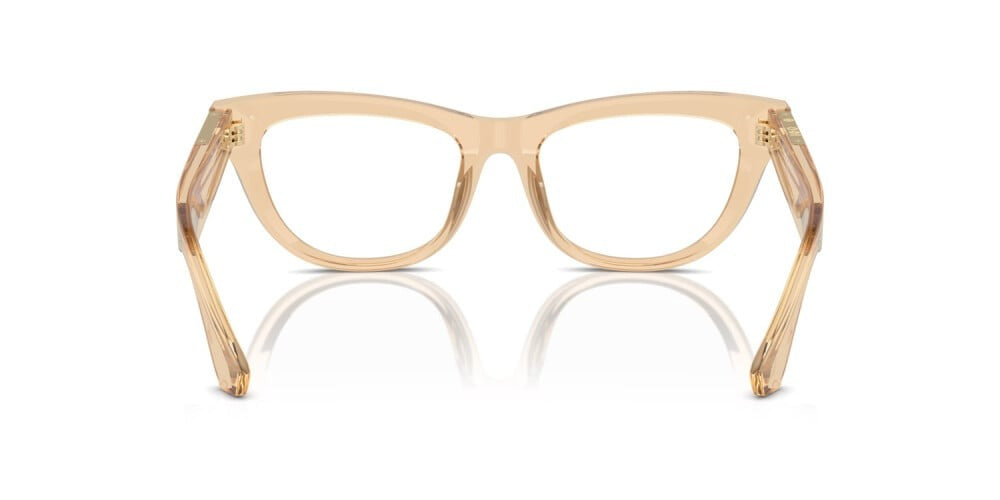 Burberry Eyeglasses BE2406U 4063 52mm Transparent Brown / Demo Lens