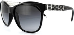 Bvlgari Sunglasses BV8104 901/8G 57mm Black / Grey Gradient Lens