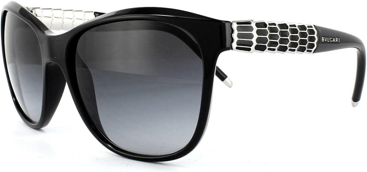 Bvlgari Sunglasses BV8104 901/8G 57mm Black / Grey Gradient Lens