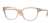 Burberry Eyeglasses BE2346 3358 53mm Transparent Peach Pink / Demo Lens