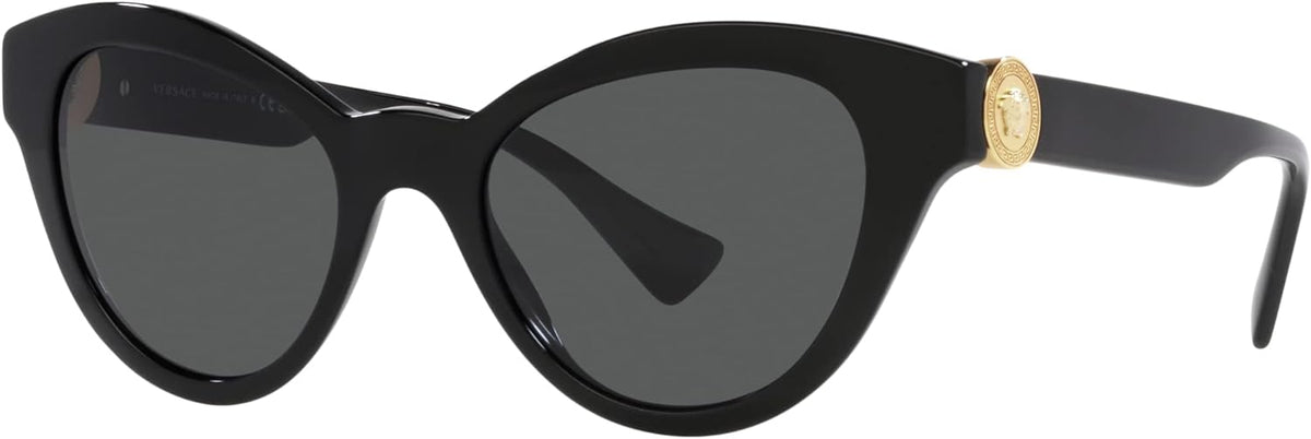 Versace Sunglasses VE4435 GB187 52mm Black / Dark Grey Lens