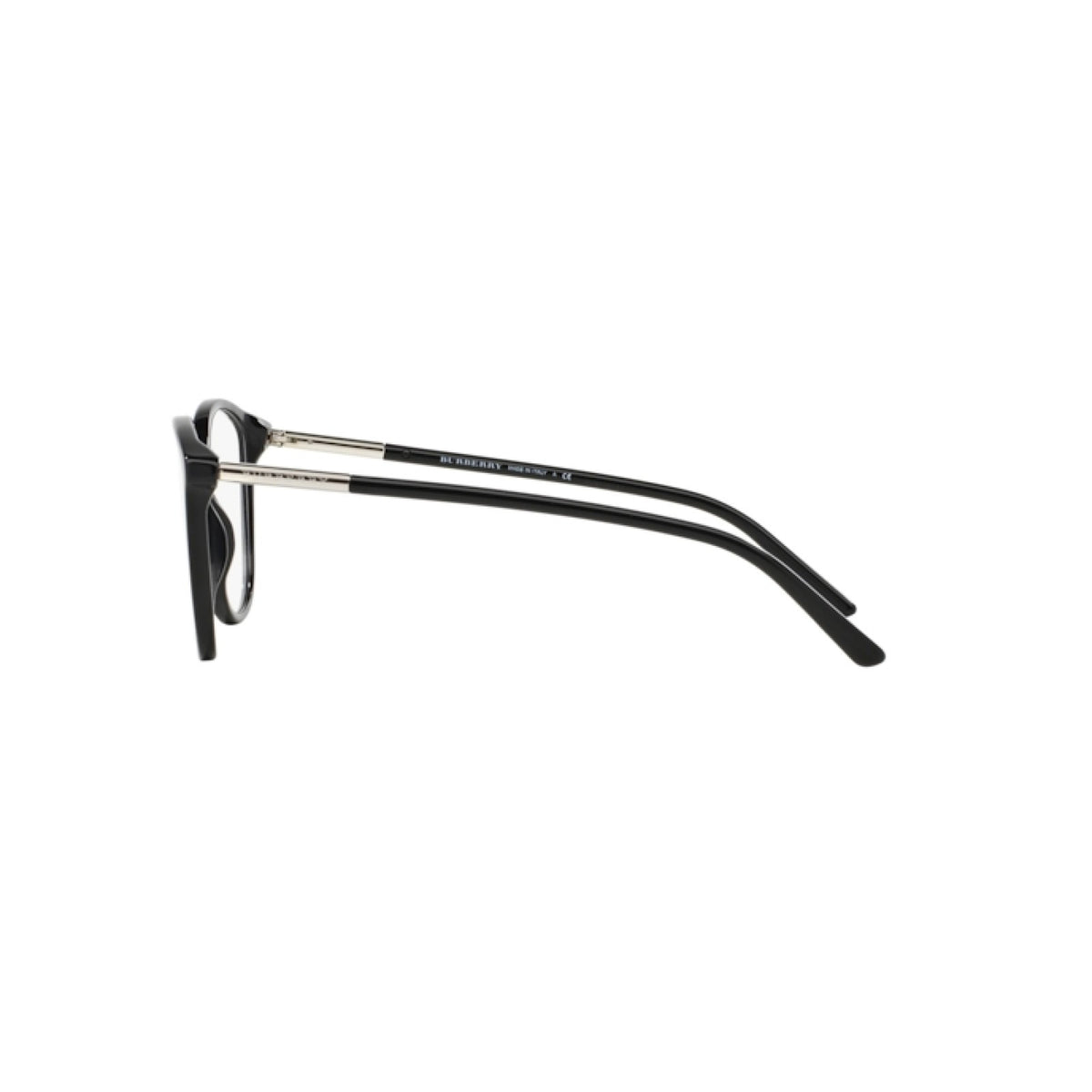 Burberry BE2128 3001 Eyeglasses 52mm Black / Clear Demo Lens