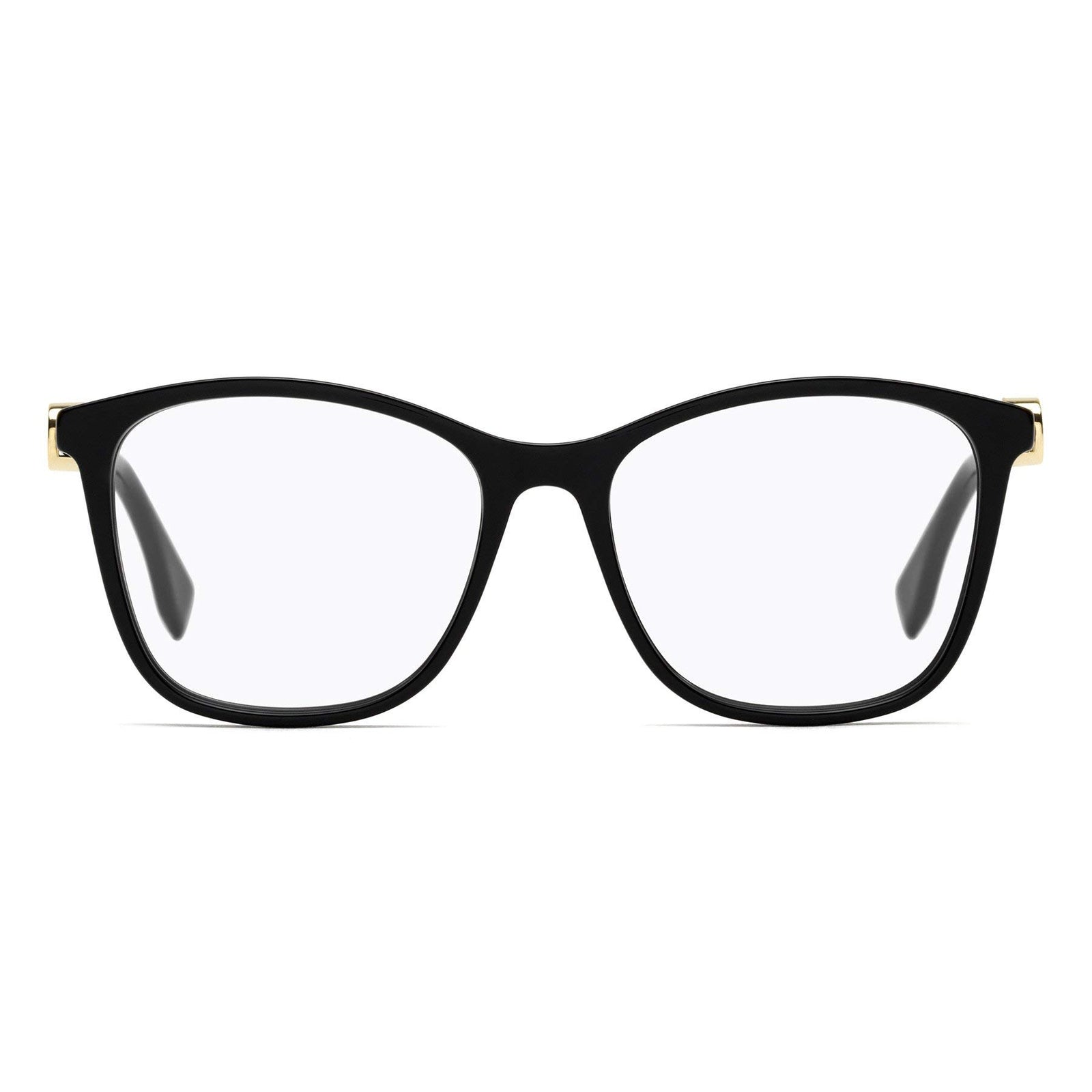 Fendi Eyeglasses FF0300 807 53mm Black / Demo Lens