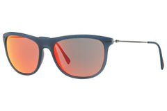 Prada Sport PS01PS JAP6Y1 Sunglasses 56mm Blue / Red Mirror Lens