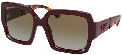 Prada Sunglasses PR21XS UAN0A7 54mm Red / Grey Lens