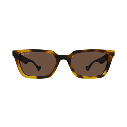 Gucci Sunglasses GG1539S 005 55mm Yellow / Brown Lens