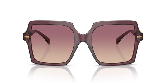 Versace Sunglasses VE4441 520968 Transparent Violet / Brown Gradient Pink Lens