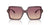 Versace Sunglasses VE4441 520968 Transparent Violet / Brown Gradient Pink Lens