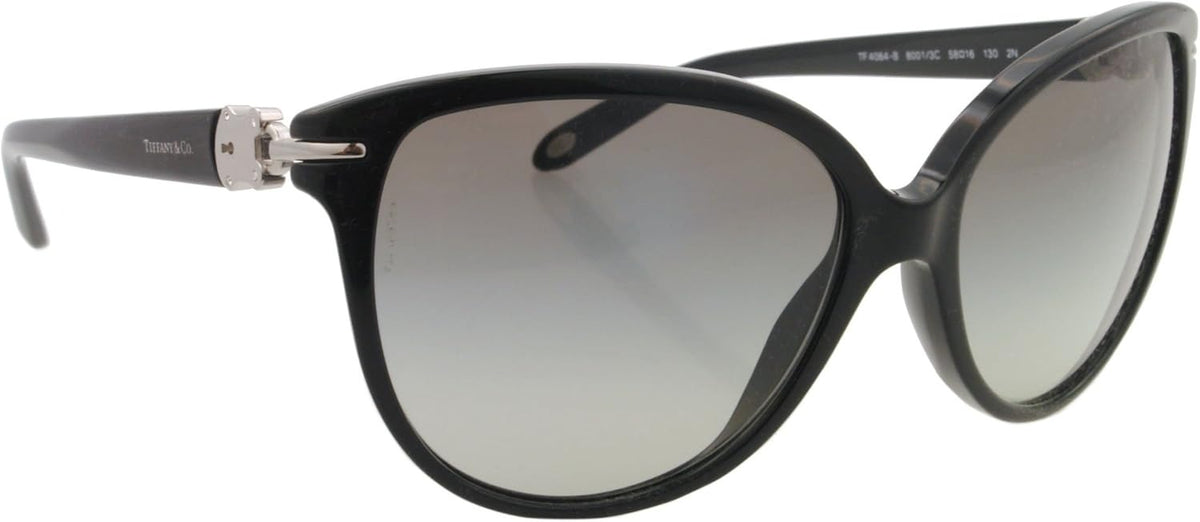 Tiffany &amp; Co VINTAGE Sunglasses TF4064B 80013C 58mm Black / Grey Gradient Lens