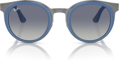 Ray-Ban RB3710 92584L Sunglasses 50mm Light Blue on Gunmetal / Grey Gradient