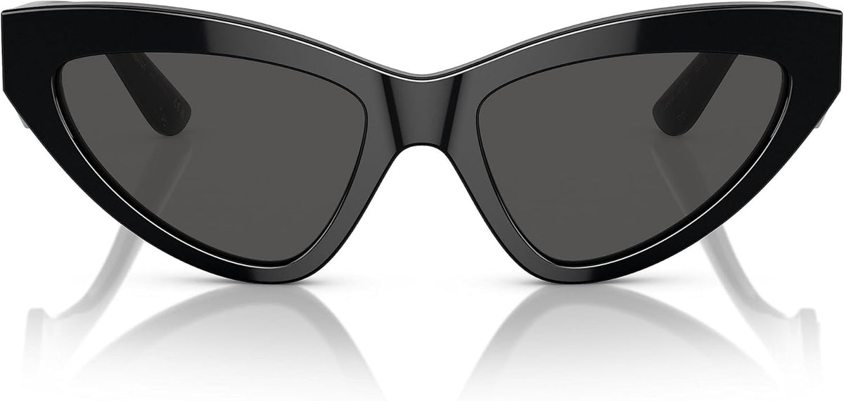 Dolce &amp; Gabbana Sunglasses DG4439 501/87 55mm Black / Dark Grey Lens