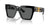 Versace Sunglasses VE4458F GB187 54mm Black / Dark Grey Lens