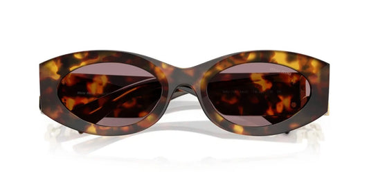 Miu Miu Sunglasses MU11WS 14L201 54mm Honey Havana / Light Purple Brown