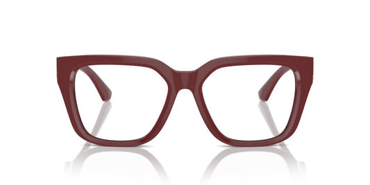 Burberry BE2403 4119 Square Eyeglasses 53mm Bordeaux / Demo Lens