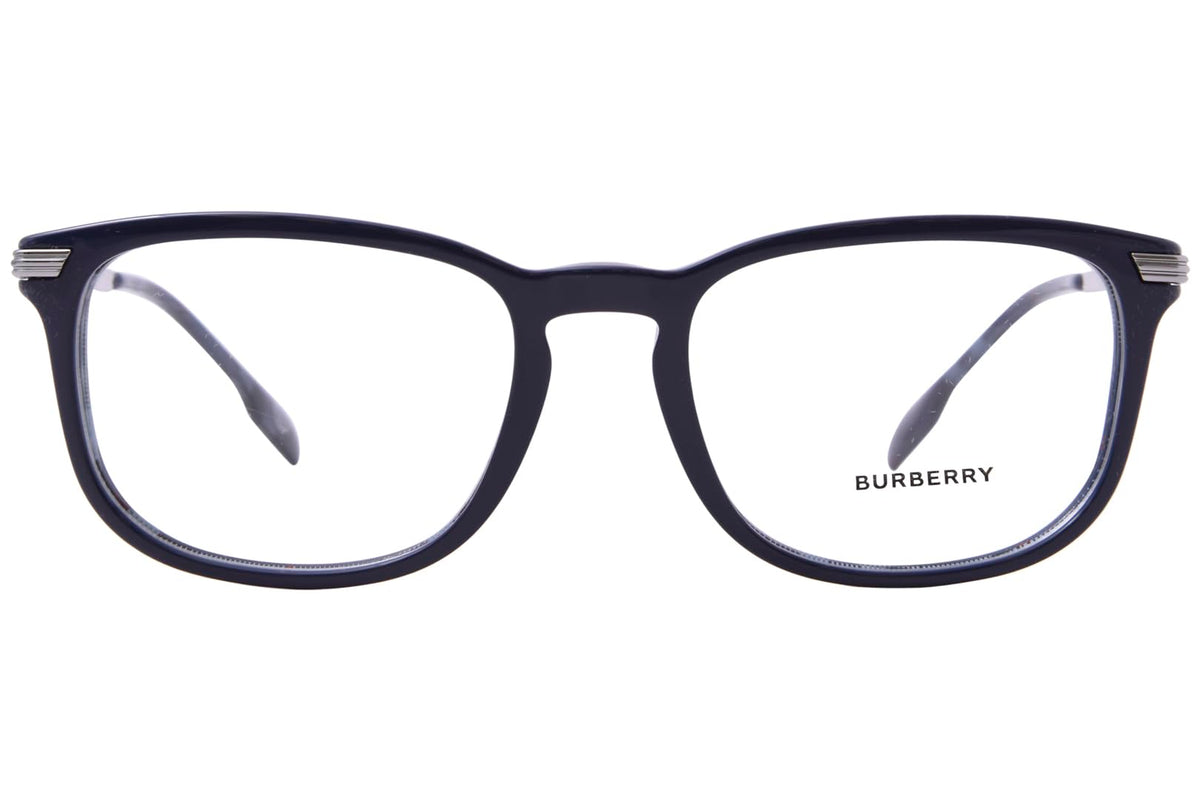 Burberry Eyeglasses BE2369 3956 56mm Top Blue On Navy Check / Demo Lens