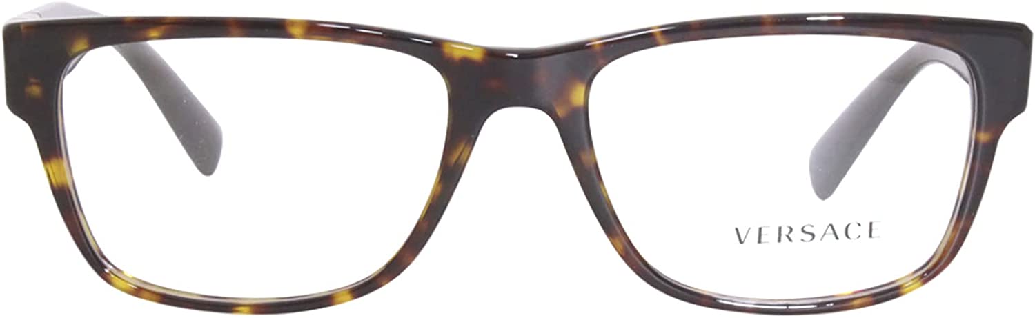 Versace Eyeglasses VE3295 108 56mm Brown Havana / Demo Lens