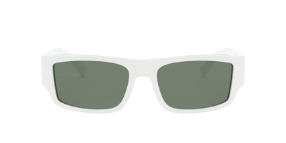 Versace Sunglasses VE4385 532771 56mm White / Dark Green Lens