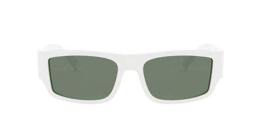 Versace Sunglasses VE4385 532771 56mm White / Dark Green Lens