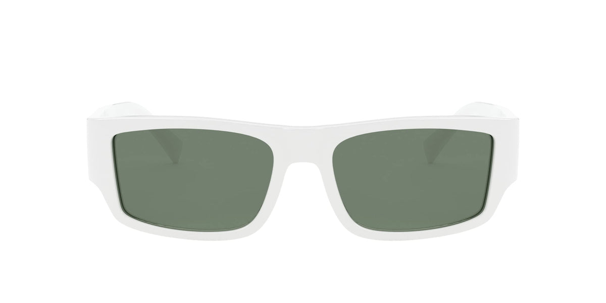 Versace Sunglasses VE4385 532771 56mm White / Dark Green Lens