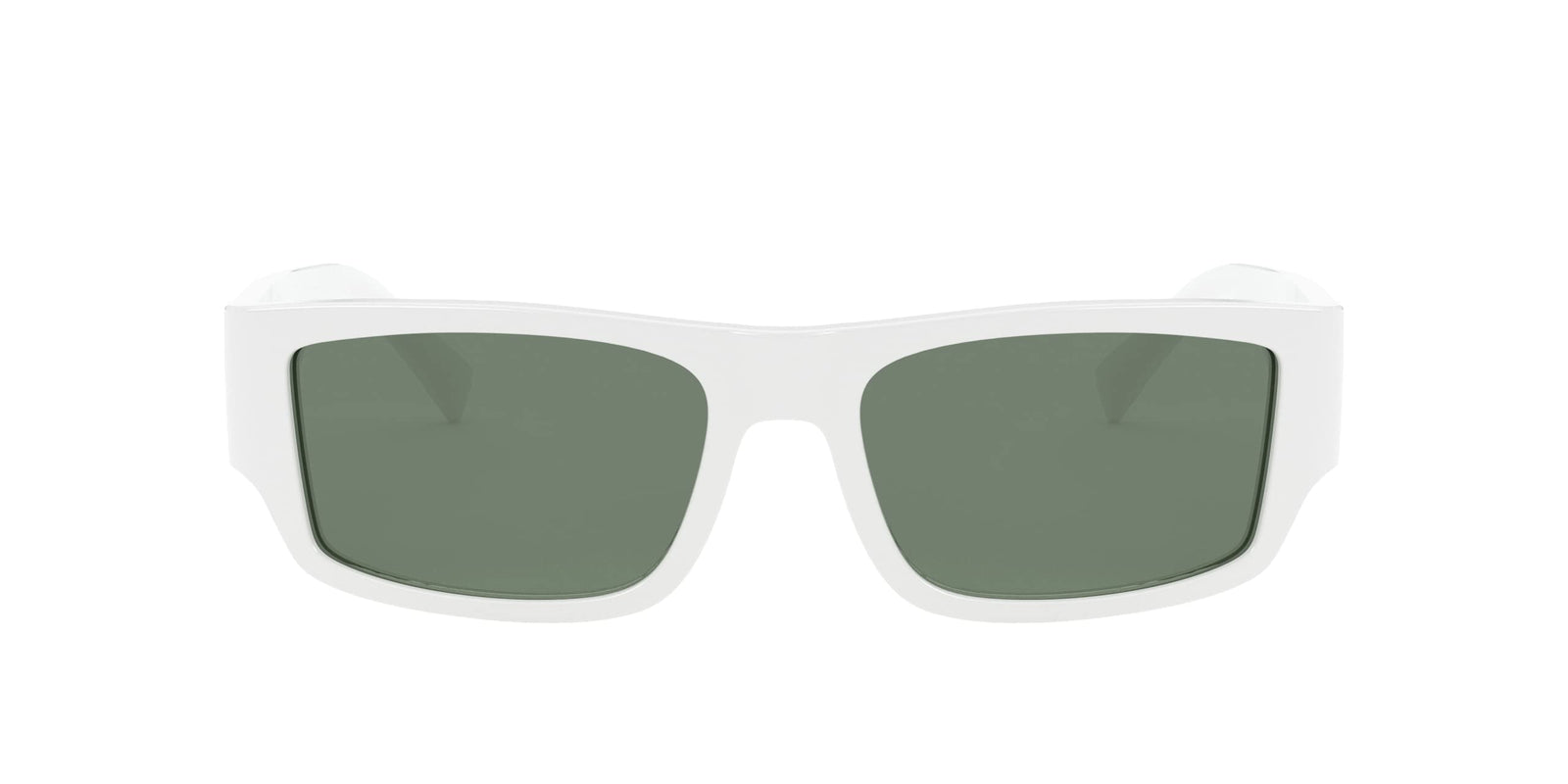 Versace Sunglasses VE4385 532771 56mm White / Dark Green Lens