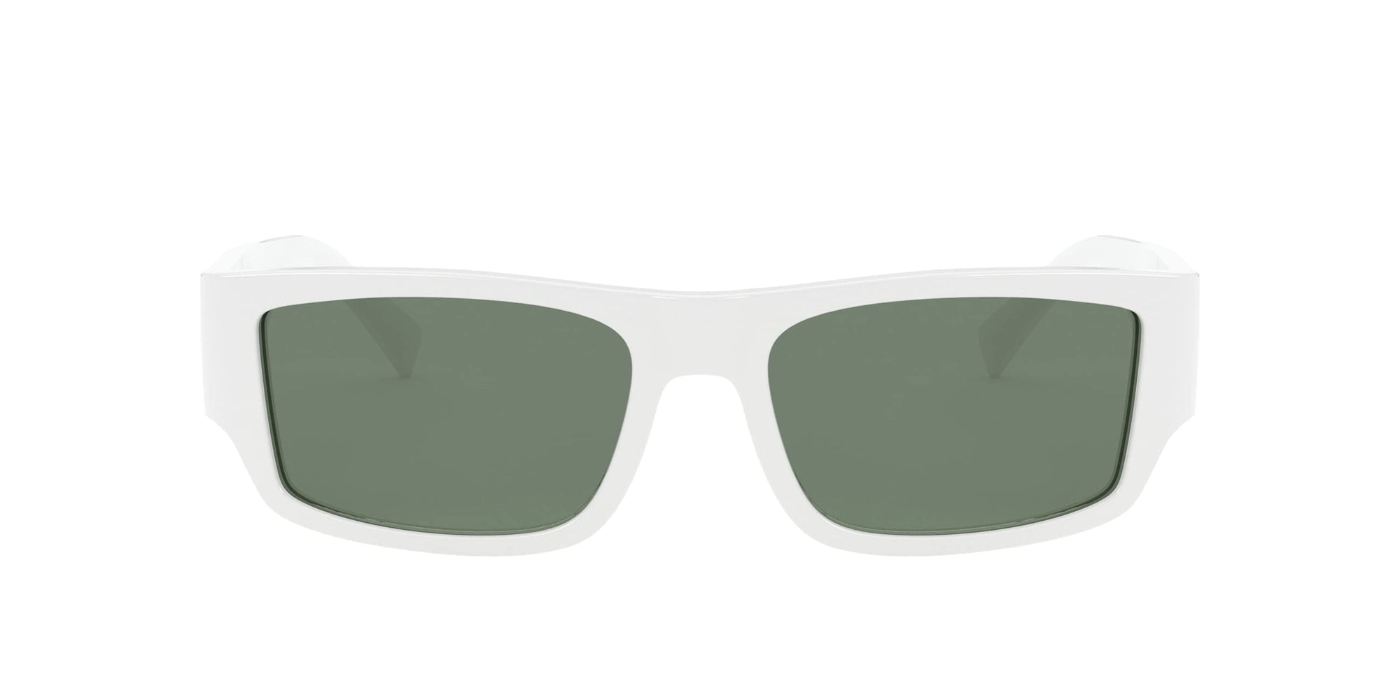 Versace Sunglasses VE4385 532771 56mm White / Dark Green Lens