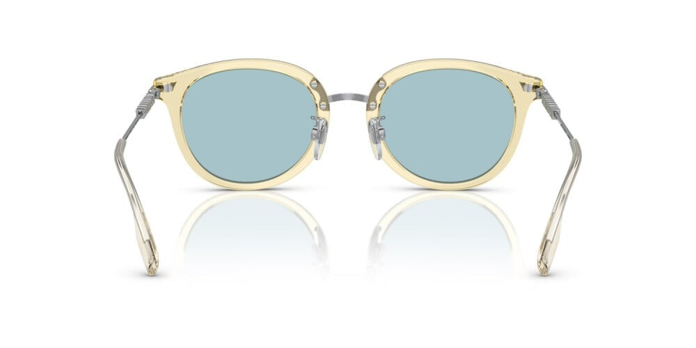 Burberry Kelsey Sunglasses BE4398D 407380 50mm Yellow / Light Azure Lens