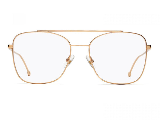 Fendi Eyeglasses FF0354 DDB 55mm Gold Copper / Demo Lens