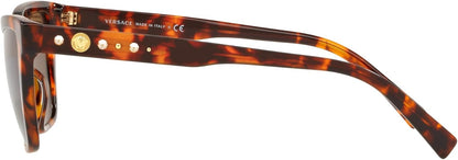 Versace Sunglasses VE4354B 524473 55mm Brown Havana / Brown Lens