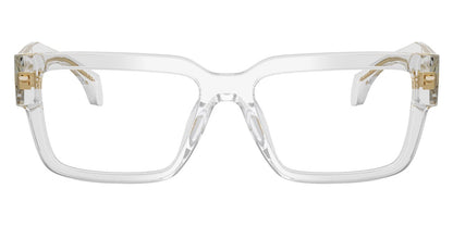 Versace Eyeglasses VE3374U 5519 53mm Light Transparent Grey / Demo Lens