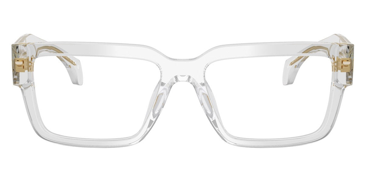Versace Eyeglasses VE3374U 5519 53mm Light Transparent Grey / Demo Lens