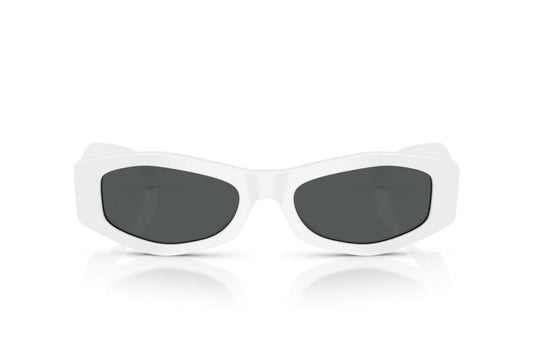 Versace Sunglasses VE4487 314/87 54mm White / Dark Grey Lens