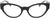 Versace Eyeglasses VE3282 GB1 51mm Black / Demo Lens