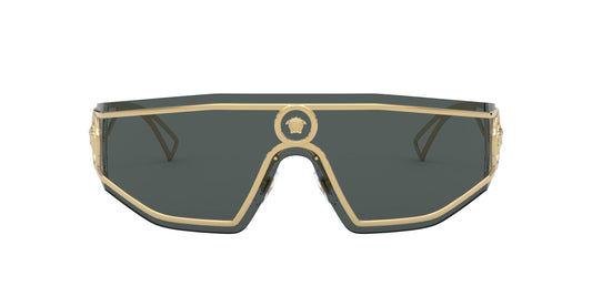 Versace Sunglasses VE2226 100287 45mm Gold / Grey Lens