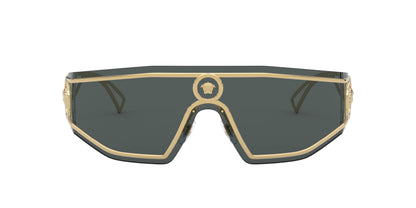 Versace Sunglasses VE2226 100287 45mm Gold / Grey Lens