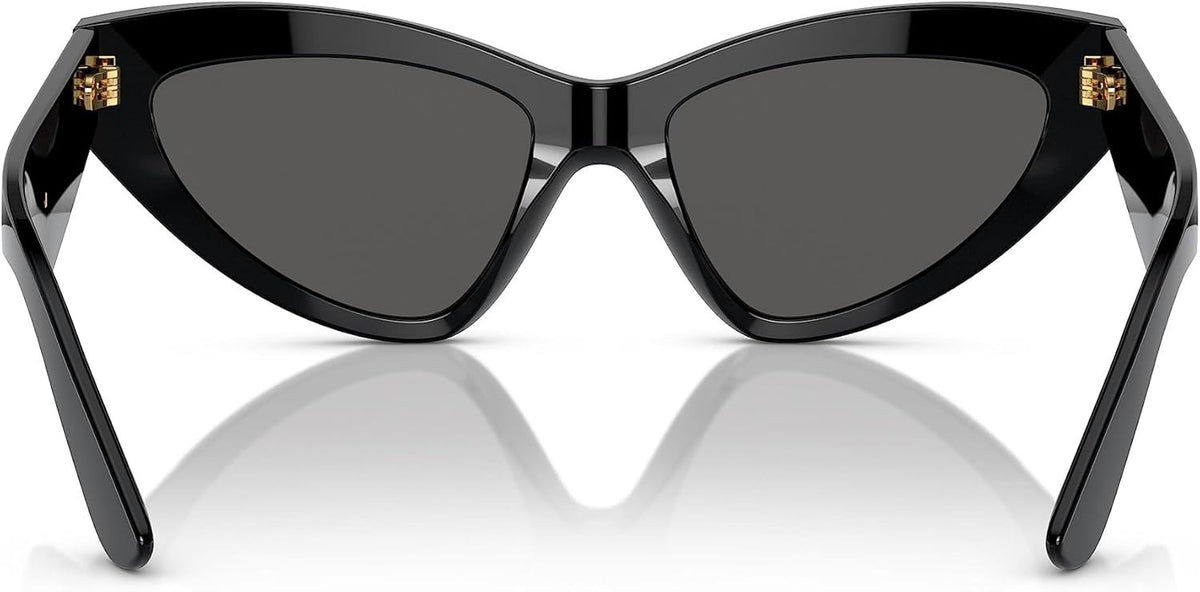 Dolce &amp; Gabbana Sunglasses DG4439 501/87 55mm Black / Dark Grey Lens