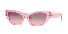 Versace Sunglasses VE4488U 53705M 53mm Transparent Rose/Rose Gradient Grey Lens