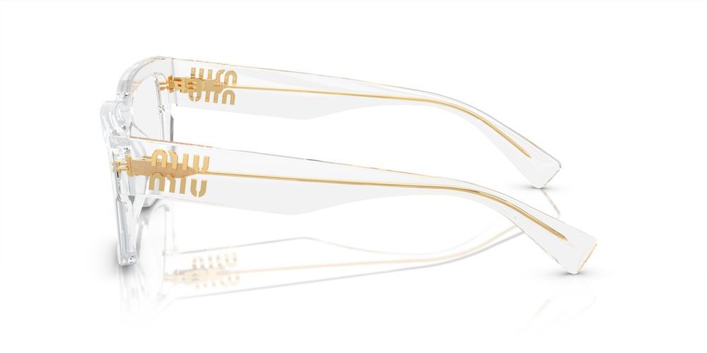 Miu Miu Eyeglasses MU02XV 2AZ1O1 54mm Transparent / Demo Lens