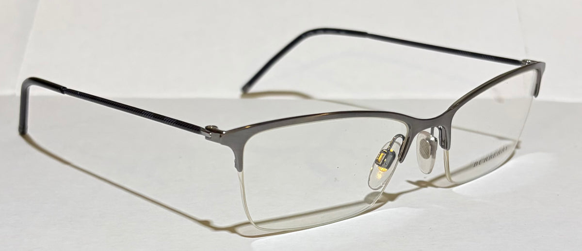 Burberry BE1278 1008 Eyeglasses 53mm Gunmetal / Clear Demo Lens