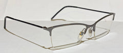 Burberry BE1278 1008 Eyeglasses 53mm Gunmetal / Clear Demo Lens
