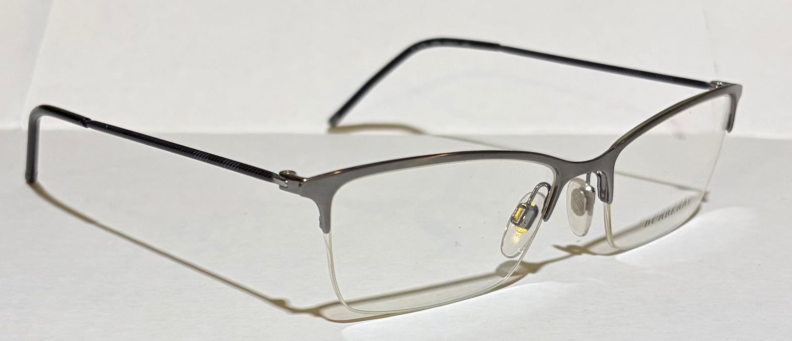Burberry BE1278 1008 Eyeglasses 53mm Gunmetal / Clear Demo Lens