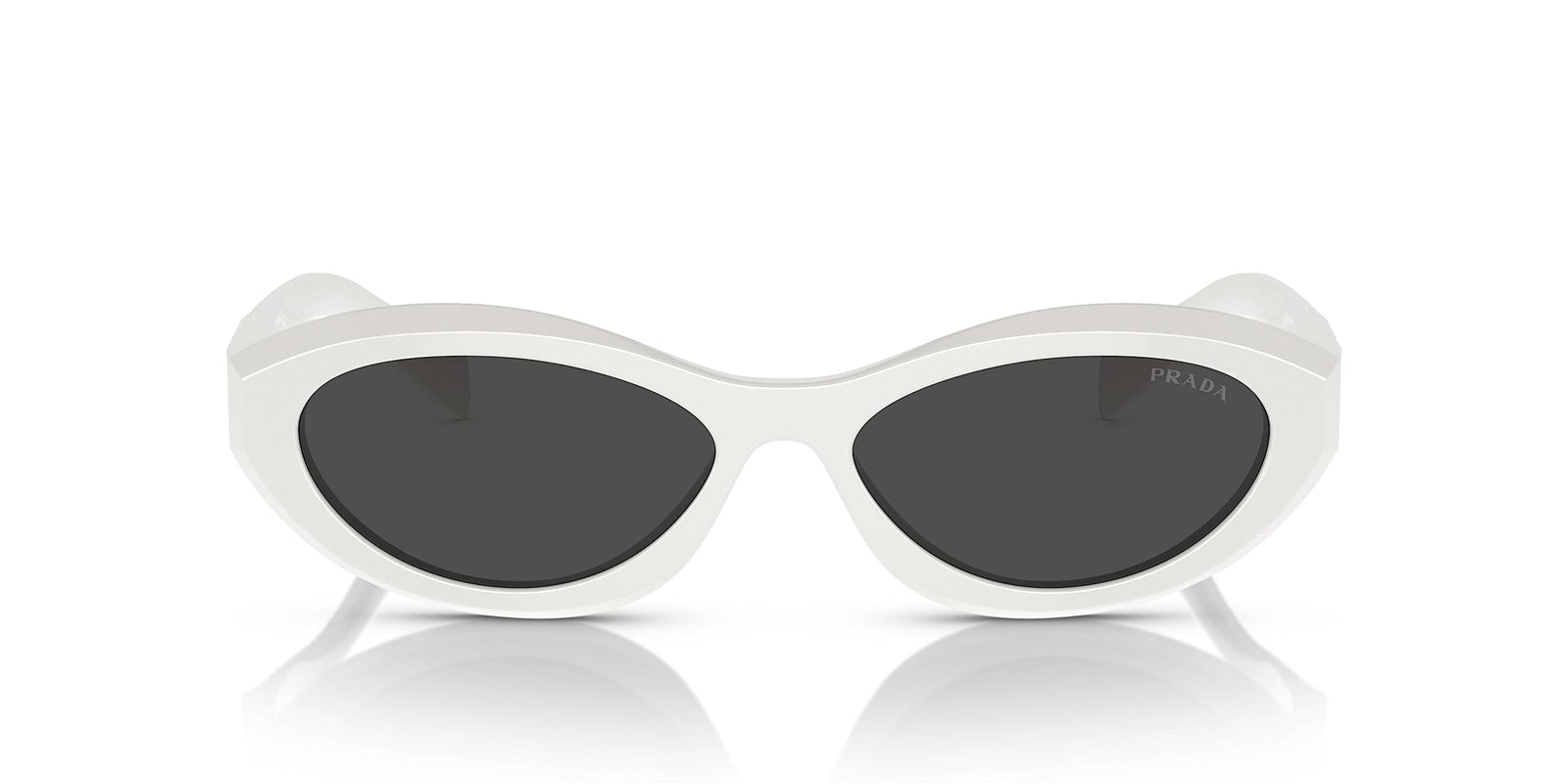 Prada Sunglasses PR26ZS 17K08Z 55mm Talc / Dark Grey Lens