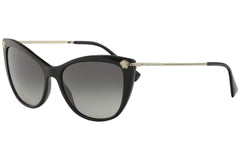 Versace Sunglasses VE4345B GB1/11 57mm Black Gold / Grey Gradient Lens