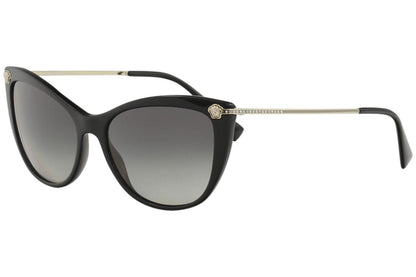 Versace Sunglasses VE4345B GB1/11 57mm Black Gold / Grey Gradient Lens