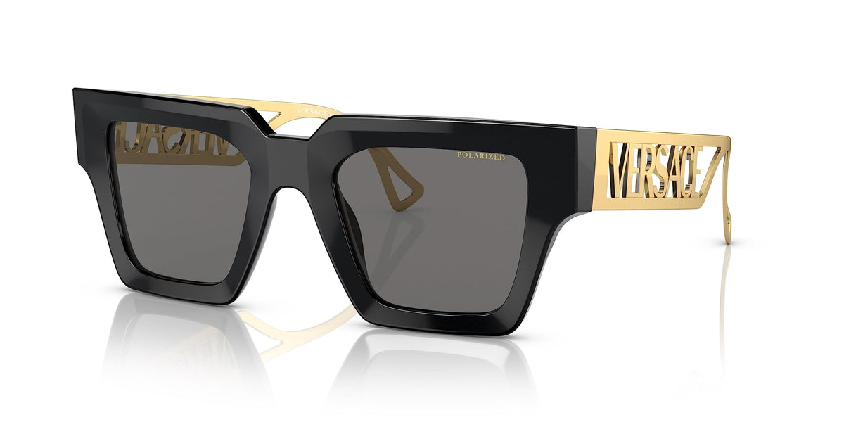 Versace Sunglasses VE4431 GB181 50mm Black / Polar Dark Grey Lens