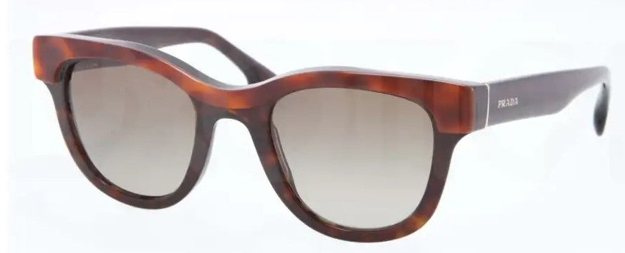 Prada Sunglasses PR27PS MA41X1 49mm Top Light Havana / Grey Gradient Lens