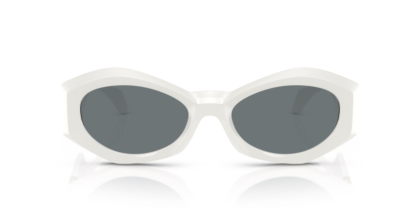 Versace Sunglasses VE4466U 546280 54mm White / Dark Blue Lens