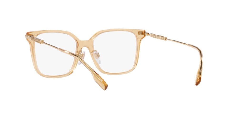 Burberry Elizabeth Eyeglasses BE2376 4063 52mm Transparent Brown / Demo Lens