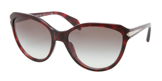 Prada Sunglasses PR15PS KAQ0A7 59mm Bordeaux transparent / Grey Gradient Lens