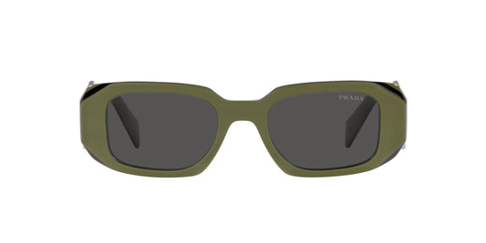 Prada Sunglasses PR17WS 13N5S0 49mm Sage Black / Dark Grey Lens